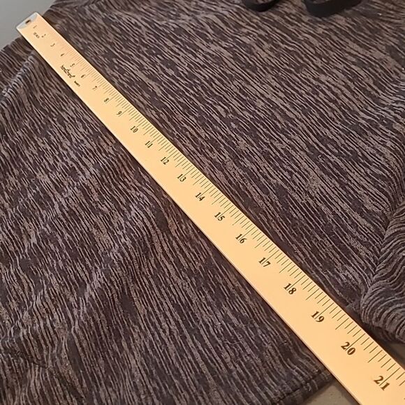 Stillwater Black and Grey Cowl Neck with Drawstring Sweatshirt - Picture 5 of 7